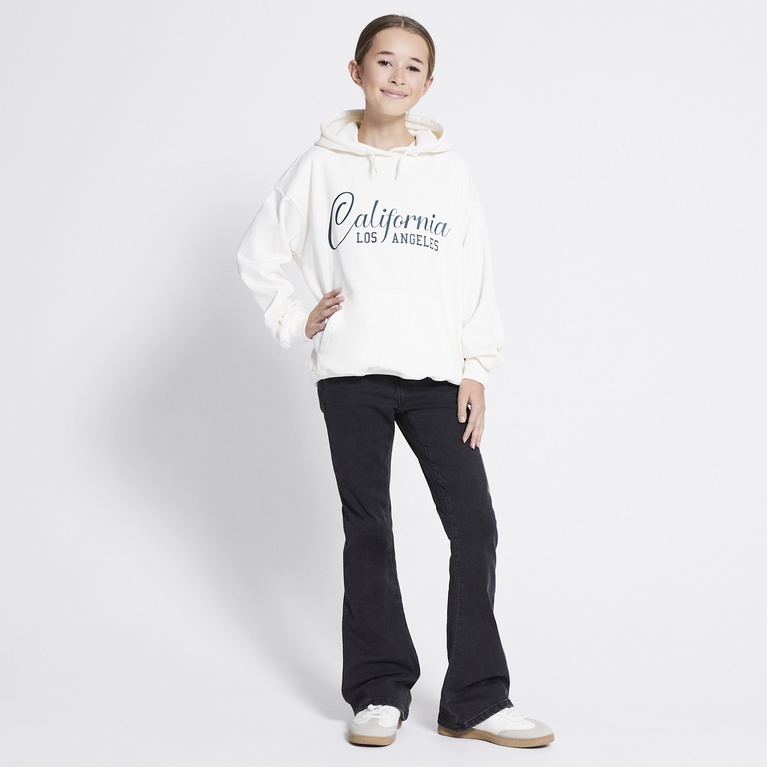 Printed hoodie "Smilla" White 7